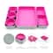 Welaxy 8 Piece Felt Round Cups & Trays Drawer Organizer Set